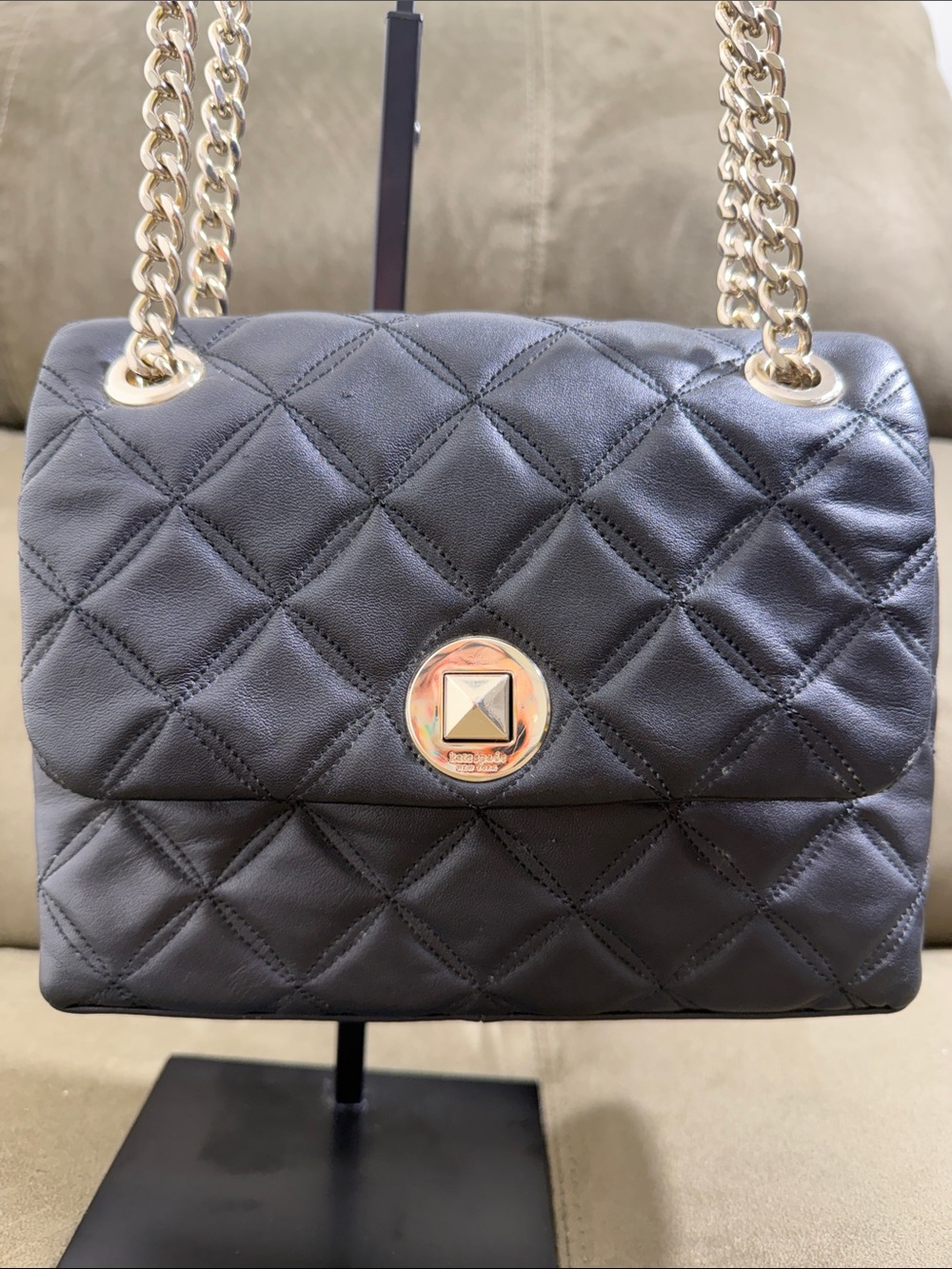 Kate Spade New York Natalia Quilted Leather Shoulder/Crossbody bag✨ - Picture 2 of 7